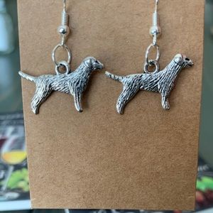 Dog Dangle Earrings